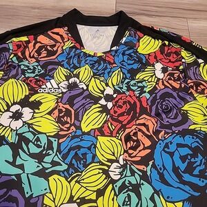 Adidas Multicolor Floral Men's Soccer Jersey